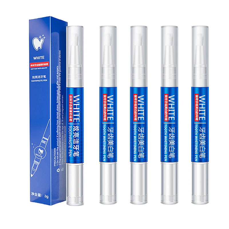 Teeth Whitening Gel Pen - 5/3/1 Uds. Removedor de manchas blanqueador