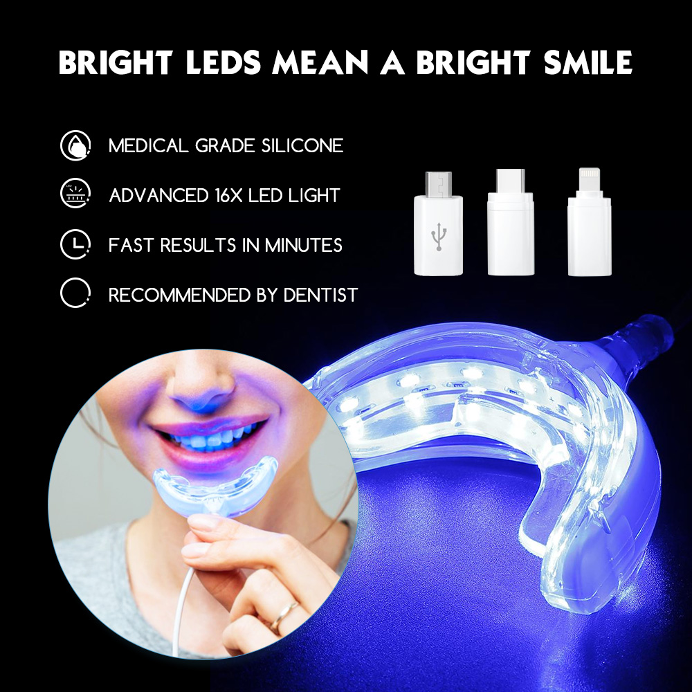 Teeth Whitening Gel Pen - Luxsmile Smart LED blanqueamiento Dental portátil