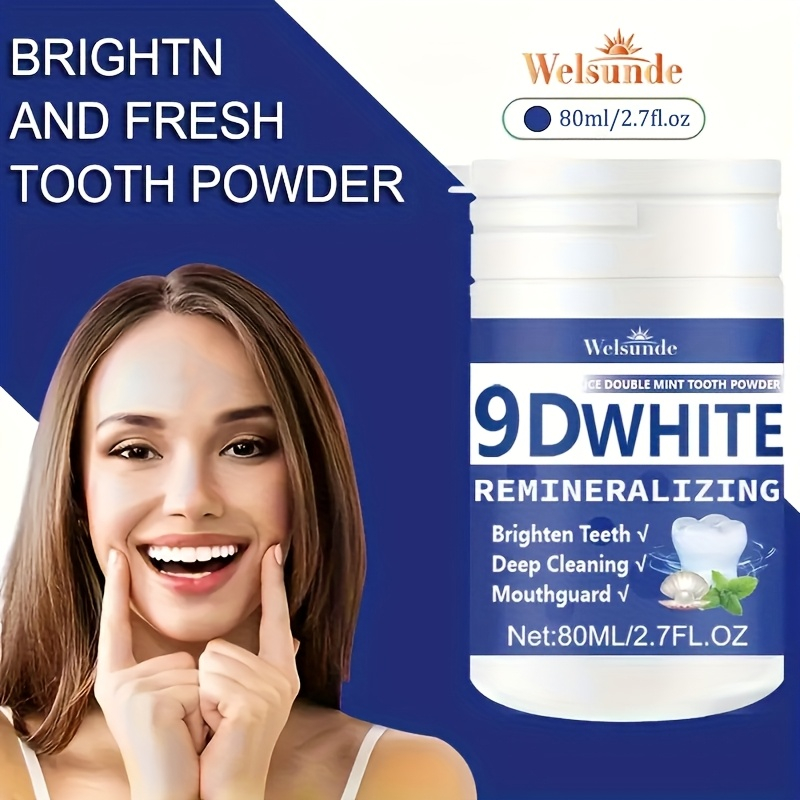 Polvo dental de hidroxapatita  - Teeth Whitening Q&M reseña y precio