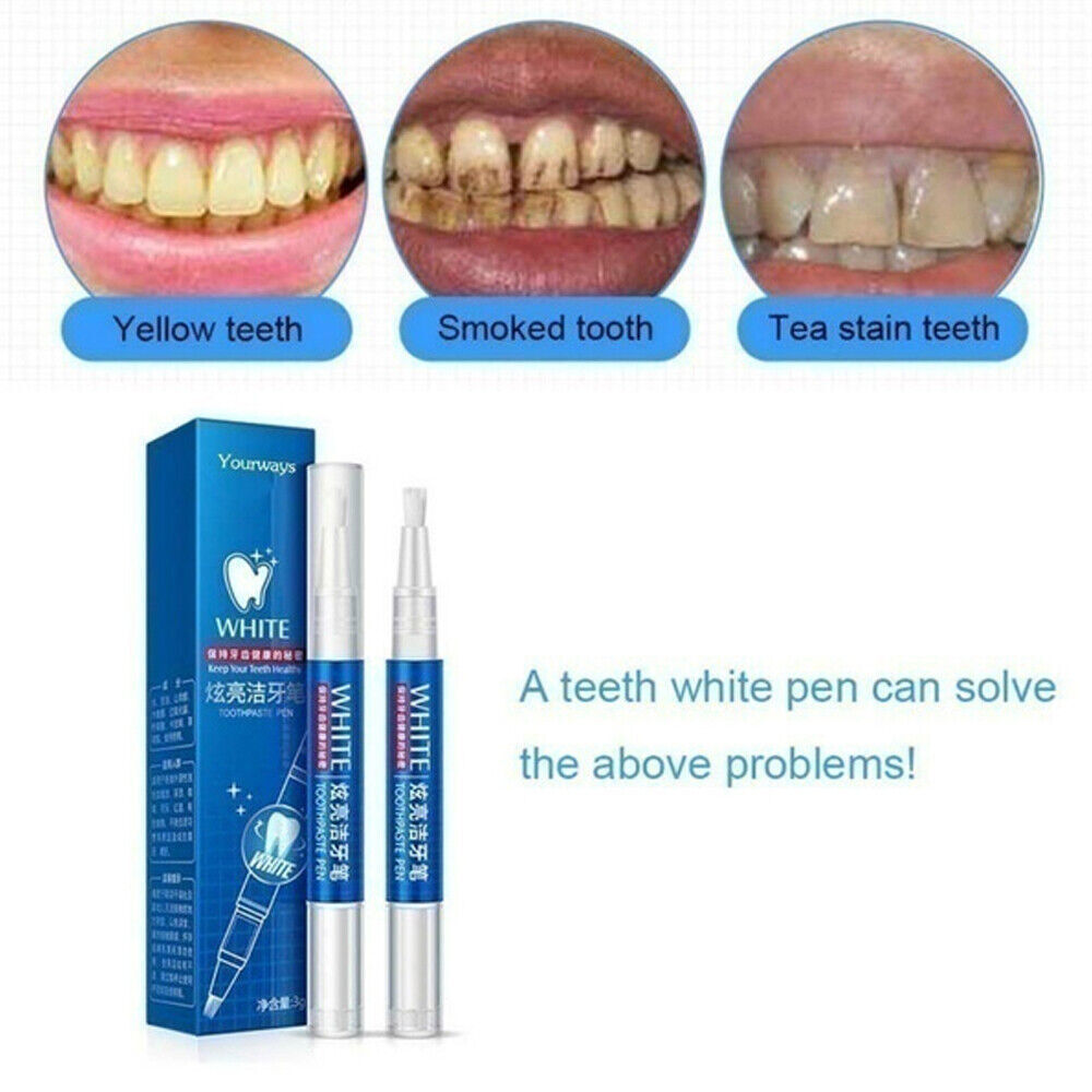 Gel blanqueador de dientes, pl - Teeth Whitening Gel Pen reseña y precio