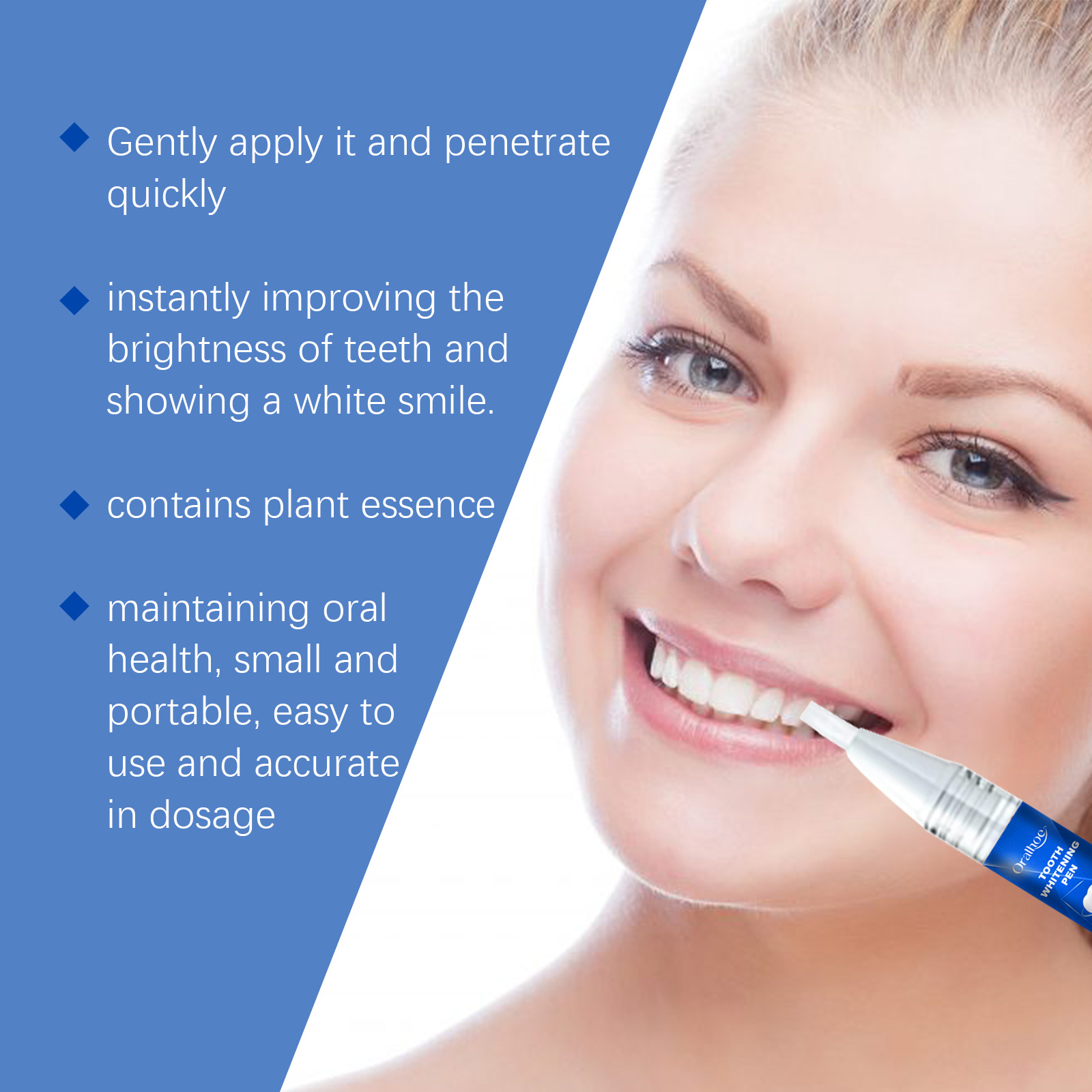 Pluma de esencia para limpieza - Teeth Whitening Pen reseña y precio