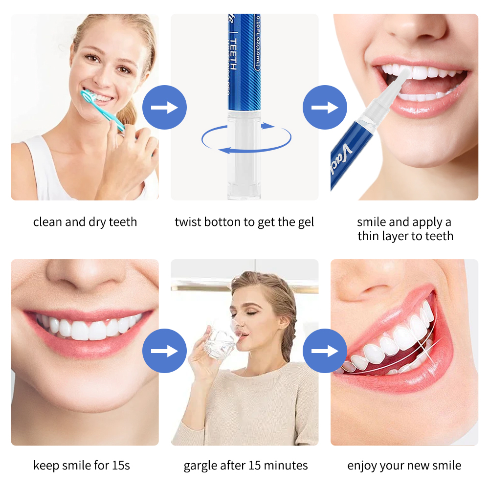 Vacsv-pluma blanqueadora de di - Teeth Whitening Gel Pen reseña y precio