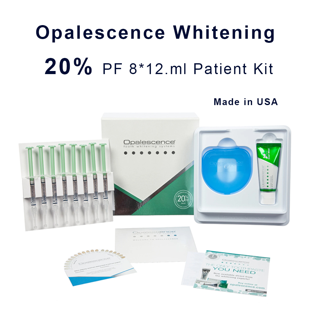 Opalescencia blanqueadora 20%  - Teeth Whitening Kit At Home reseña y precio