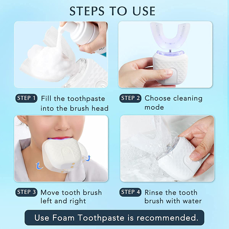 Luz Recargable en Forma de U p - Teeth Whitening Kit At Home reseña y precio