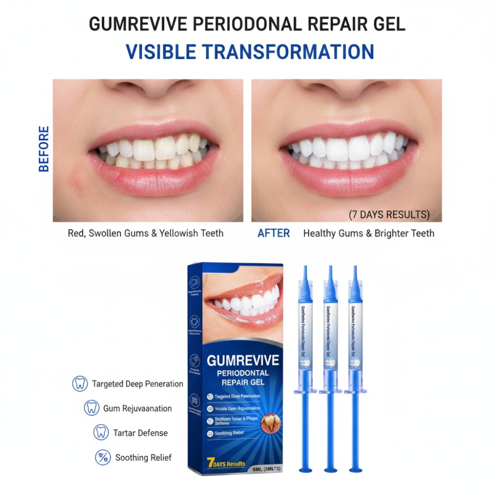 Gel Reparador Periodontal GUMR - Teeth Whitening Q&M reseña y precio