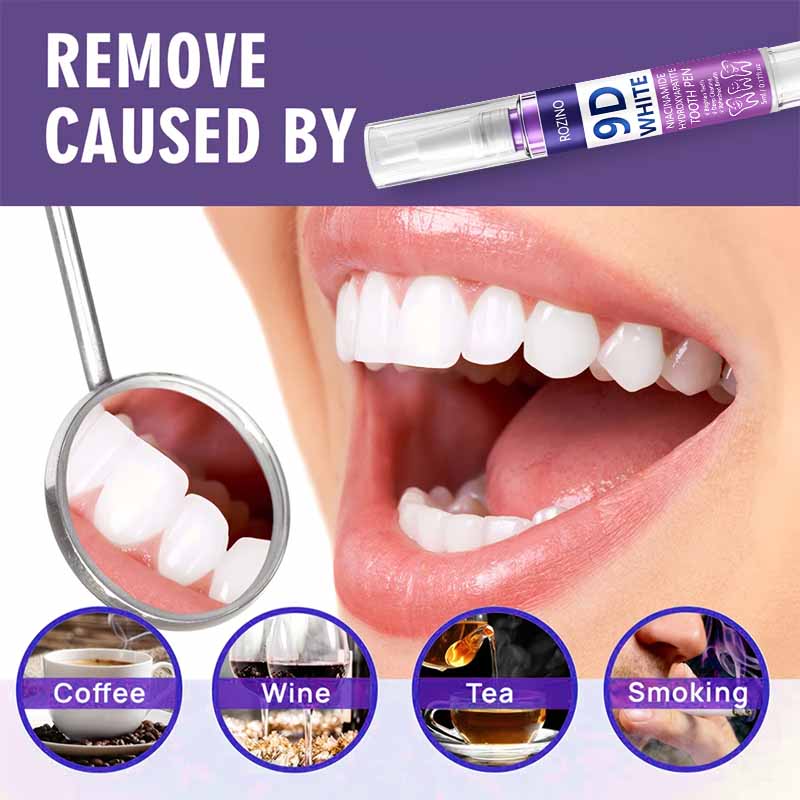 ROZINO 9D Lápiz Blanqueador De - Teeth Whitening Pen reseña y precio