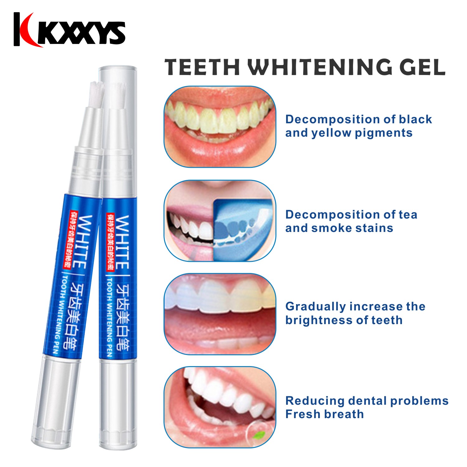 Pluma blanca para blanquear lo - Teeth Whitening Pen reseña y precio