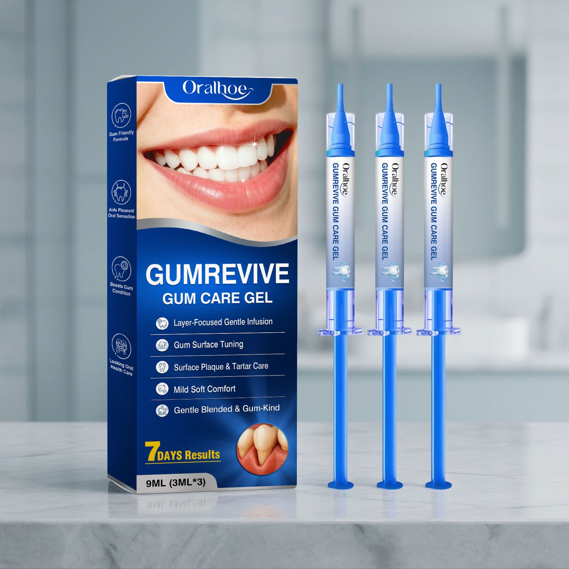 Gel para Cuidado Bucal, Kit de - Teeth Whitening Kit At Home reseña y precio