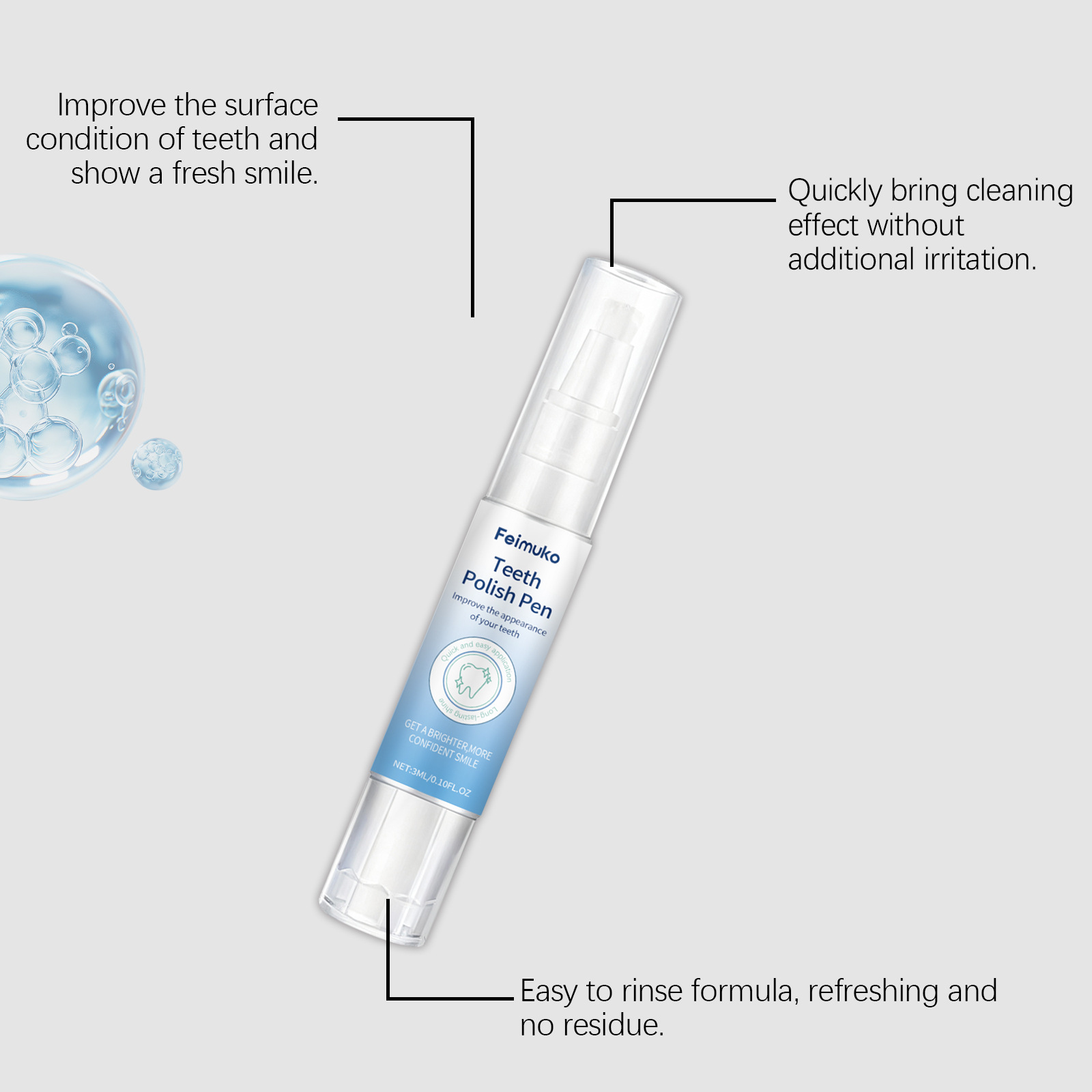 Pintura Blanqueadora de Diente - Teeth Whitening Pen reseña y precio