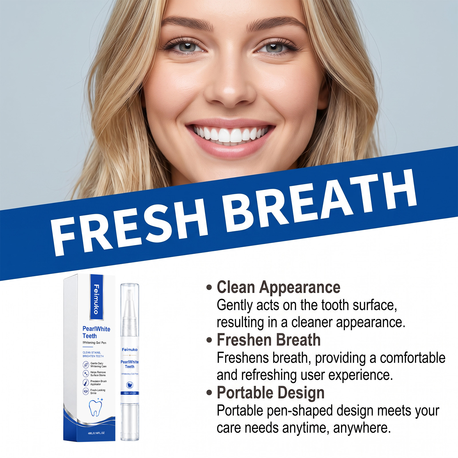 Gel Blanqueador Dental Portáti - Teeth Whitening Pen reseña y precio