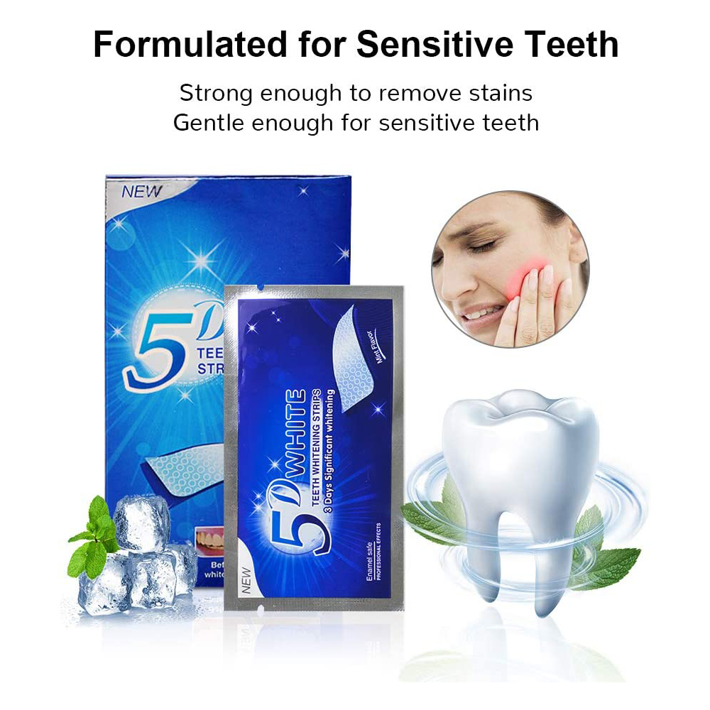 Tiras Blanqueadoras de Dientes - Teeth Whitening Q&M reseña y precio