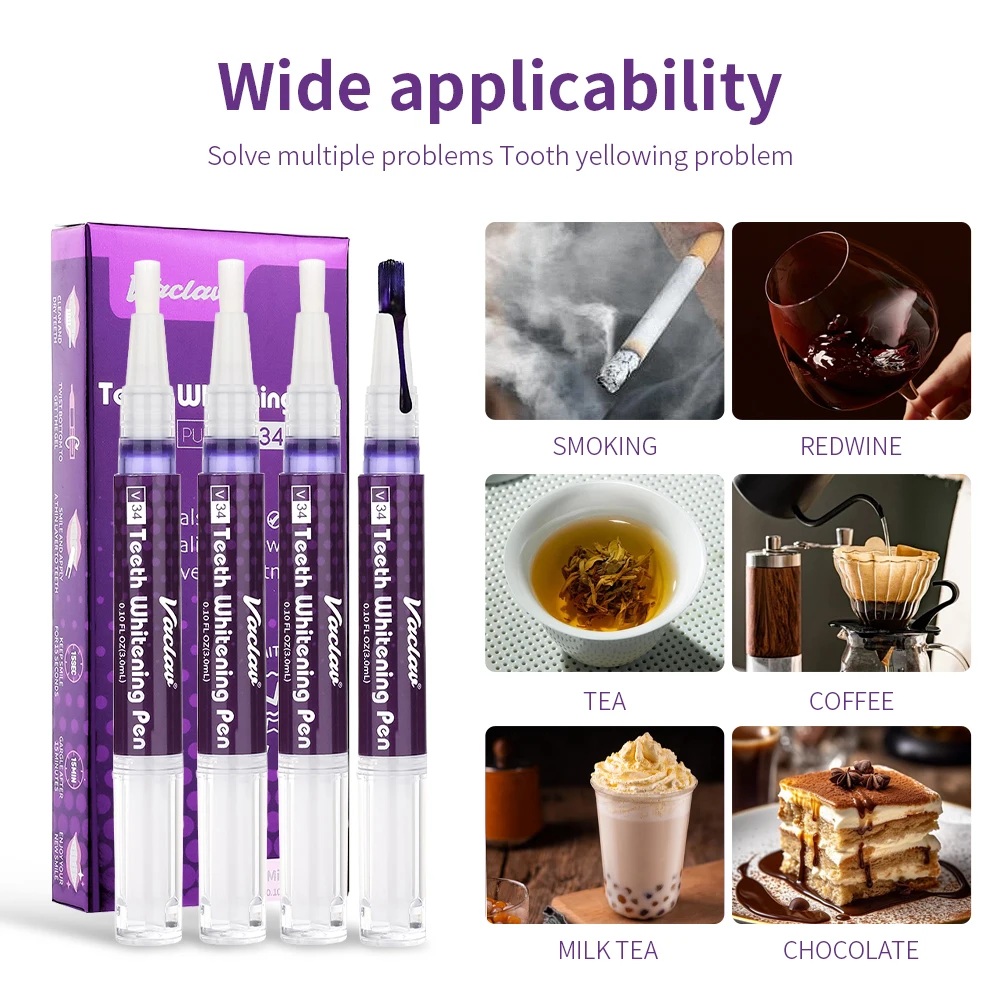 Vaclav V34 Bolígrafo de gel bl - Teeth Whitening Pen reseña y precio