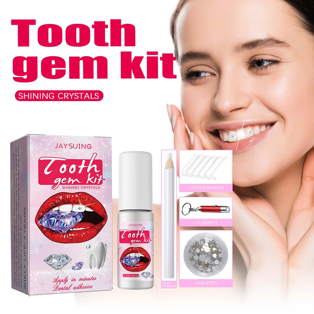 Kit de gemas dentales con cris - Teeth Whitening Kit At Home reseña y precio