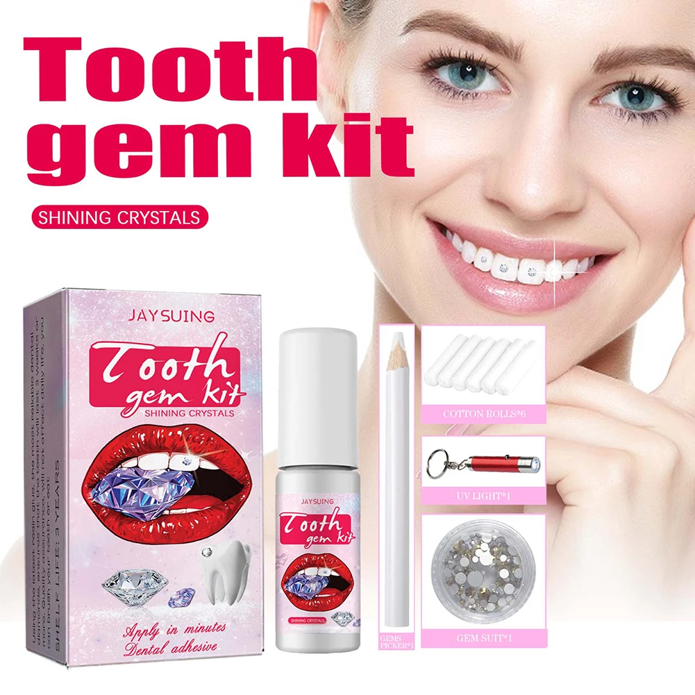 Kit de gemas dentales con cris - Teeth Whitening Kit At Home reseña y precio