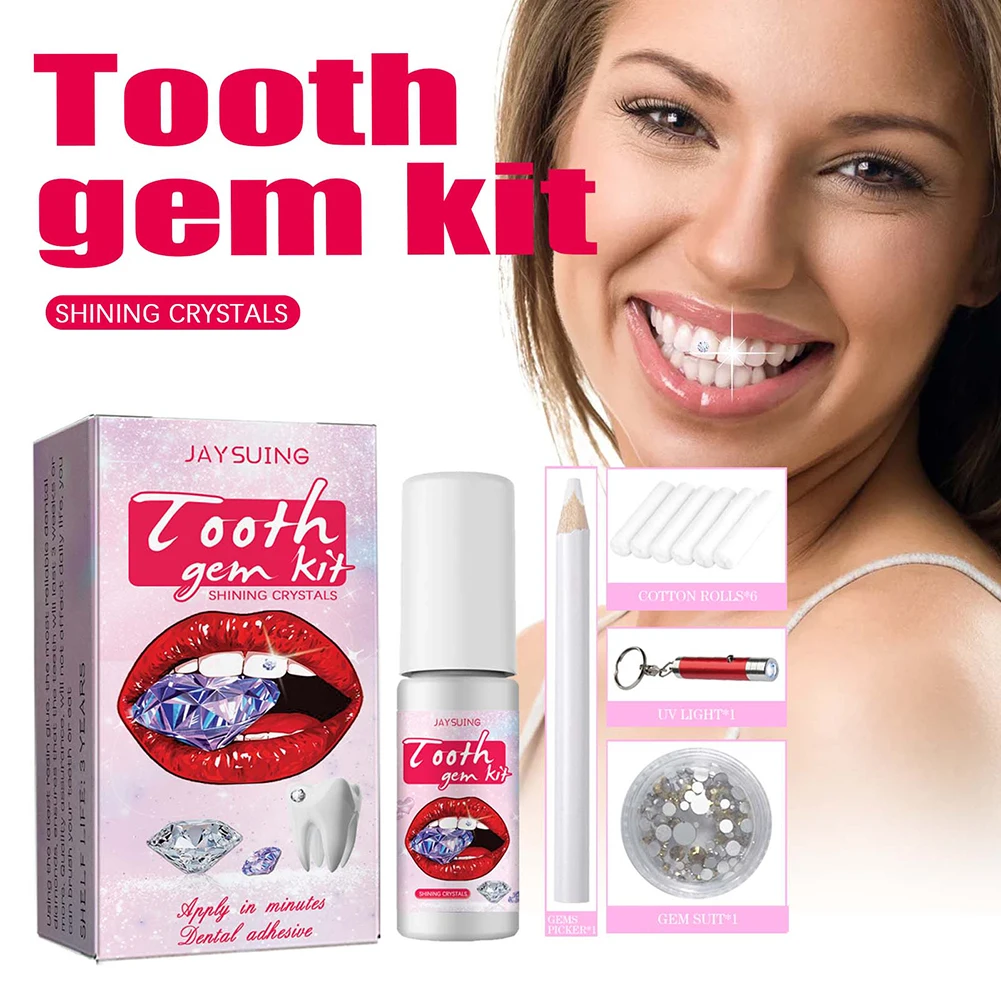 Kit de gemas dentales con cris - Teeth Whitening Kit At Home reseña y precio